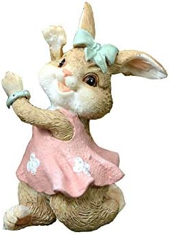 Gemmia Garden Rabbit Figure-Dancing Rabbit