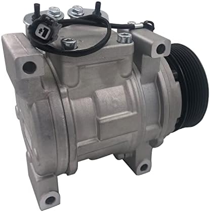 Dearl A/C AC Air Condition Compressor com embreagem L4 2.4L Compatível com Honda 02-06 CR-V CRV 02 03 04 05 06
