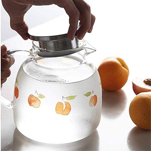 Chaiodengzi 1.4L / litro CARAFE DE ÁGUA JUGO BOROSILICATO SUCO DABELA DABELA DE VIDRA DE VIDRA BIG DO JUG DE ÁGUA DE CAZEIRO DE CAFELO DE CAFELO DE CAFELO DE CAFELO DE CAFELO CÓDIDO CÓDIGO DO TELO / PRODUTO: WWA-1385MERCHANT RECONDENCIONADO