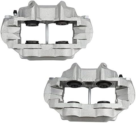 Conjunto de pinça de freio de disco frontal BRTEC 187016 187017 para 1965 1966 1967 1968 1969-1982 Chevy Corvette