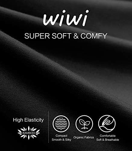 Wiwi Womens Bamboo Roupas de duas peças de manga curta Trackout Tracksuit Long Pants Jogger Conjuntos S-xxl