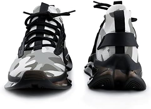 GJETFDAP MONEM MENINA CAMO SNOAKER Moda, tênis de corrida de trilha de moda, Tênis de Tênis Cross calçados casuais casuais