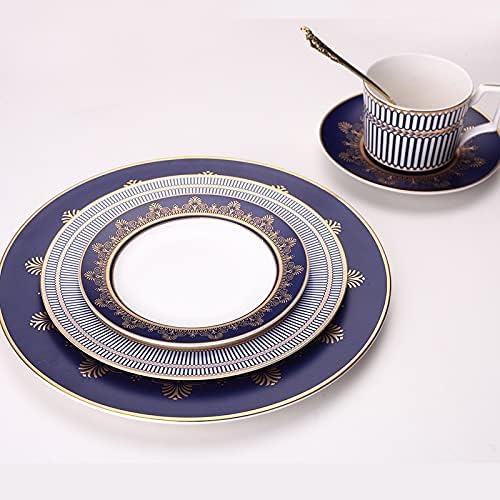 WPYYI Dinner Plate Conjunto de café Conjunto de tableware Placas Coffee Cope Scret Set Plate de sobremesa Placa de sobremesa