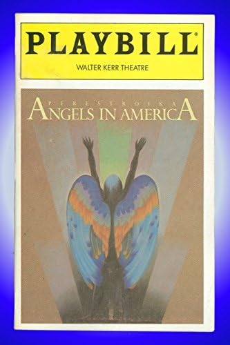 Anjos na América: Perestroika, Broadway Playbill + Joe Mantello, Kathleen Chalfant, Marcia Gay Harden, Ellen McLaughlin, Ron