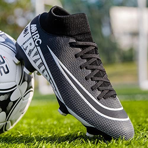 Zquaus mass cliques futebol, sapatos de futebol atléticos, treinamento ao ar livre de chuteiras