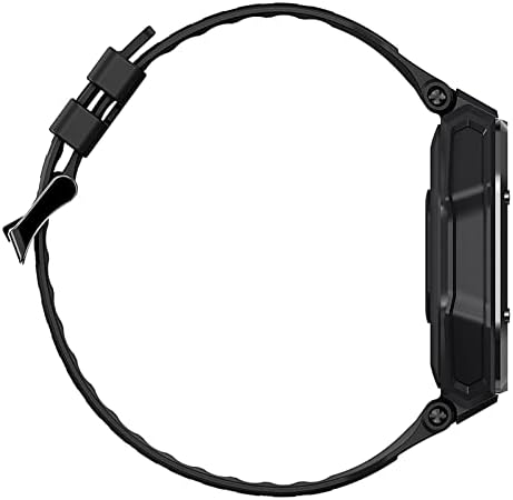 Relógio inteligente smartwatch rugged para homens esportes ao ar livre 3atm rastreador de fitness Monitor de pressão arterial