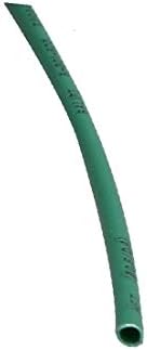 X-dree poliolefina calor encolhida Tubo retardador de 20m de comprimento 0,6 mm DIA Green (Tubo Ignífugo de Poliolefina Terde-Ontraqule 20m Longitud