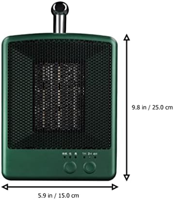 Aquecedor elétrico pequeno doiTool aquecedor de mesa portátil aquecimento de ar quente que quente mais quente