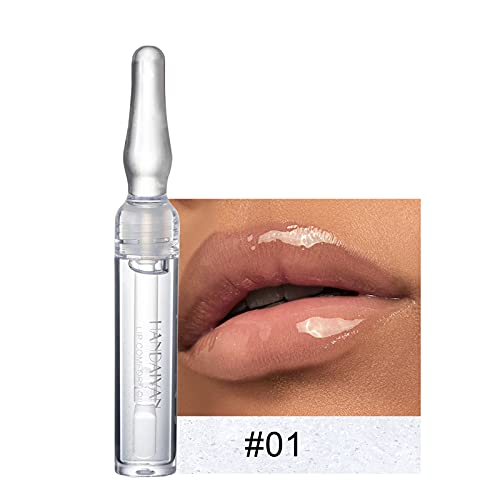 Conjunto de batom para meninas Óleos de óleo Hidratante Esmalte pequeno Lip Lip Oil Gloss of Transparent Gloss Hidration e Lip Lip Lip Gloss Balmo