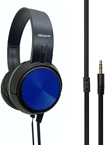 Kkstorm Kids Headphones Wired: fones de ouvido com fio com microfone para fones de ouvido de laptop para laptop com fones