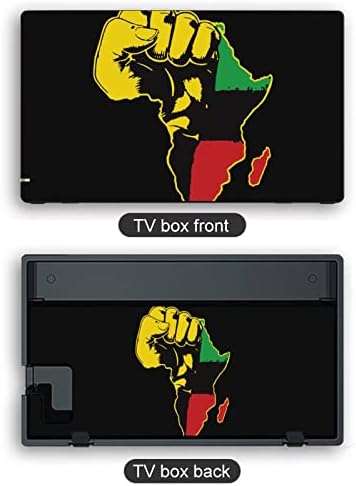 Africa Map Tradition Switch Skin Skin Skin Skring Capa Full Decal Decal Protetive Film Sticker