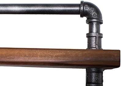 Encontre Joy Industrial Towel Rack com decoração de banheiro de prateleira