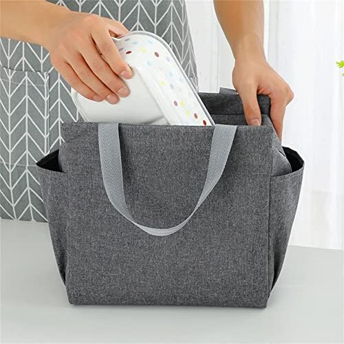 YFDM Multifunction Cooler Bag Oxford Zipper portátil Bolsa de lancheira Térmica Bolsa de comida para piquenique