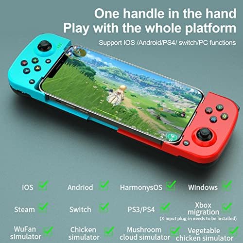 Controlador de telefone para | Mobile Game Controller | Ajuste do controlador de jogo ajustável, jogo sem fio gamepad joystick