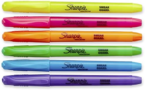 Marcadores criativos Sharpie S note, marcadores, cores variadas, ponta de cinzel, 36 contagens e marcadores de estilo de bolso, ponta