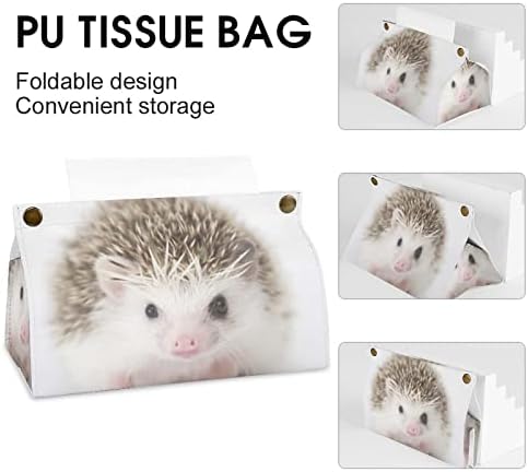 Hedgehog Cute Bonda de lenço de papel PU Solder de guardana