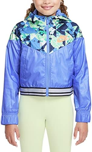 Nike Girls Windrunner Pressed Jacket - Crianças grandes