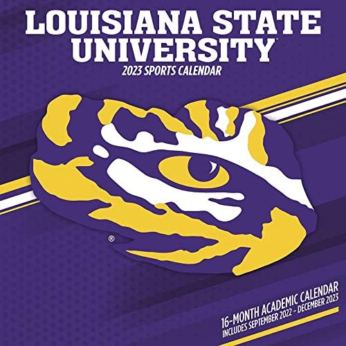 Licenciamento de Turner, LSU Tigers 2023 Calendário de parede