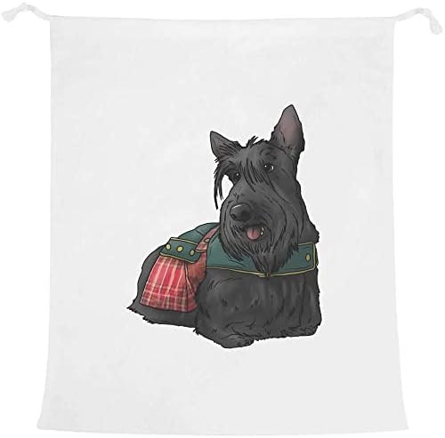 Azeeda 'Scottish Terrier' Laundry/Saco de Lavagem/Armazenamento