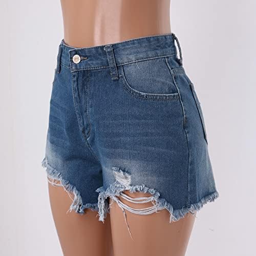 Calça jeans miashui para mulheres altas shorts de verão shorts casuais cálculo de moda curta feminina de rua jeans calças jeans