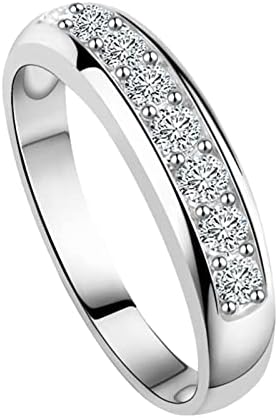 Yistu toca para mulheres 925 anel de prata de personalidade simples clássico casal clássico anel
