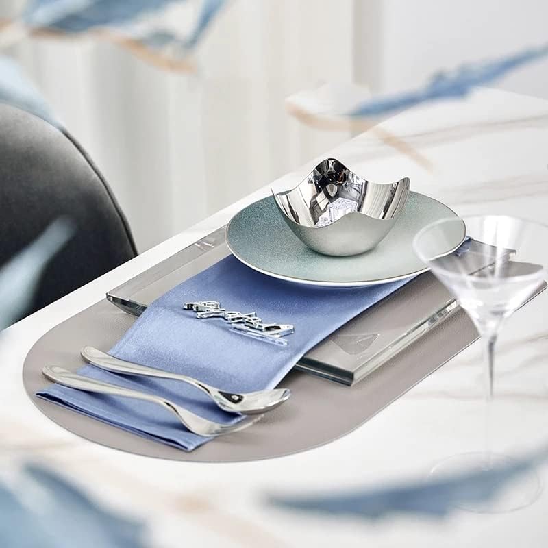 Ganfanren prata de mesa cheia de mesa de mesa clara bandeja de cristal placas de tabela de table unders conjuntos