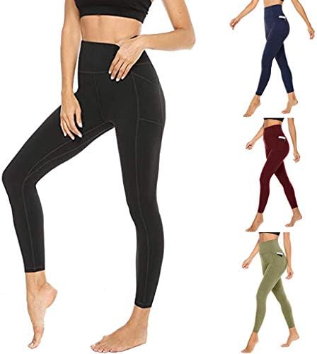 RUIVE YOGA CAPRI PARA PONTAS DE PONTAS DE EXERCÊNCIO DE FIO DE FIO DE FIENTE