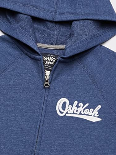 Hoodie Full Full Zip Logotipo dos meninos de Oshkosh B'Gosh