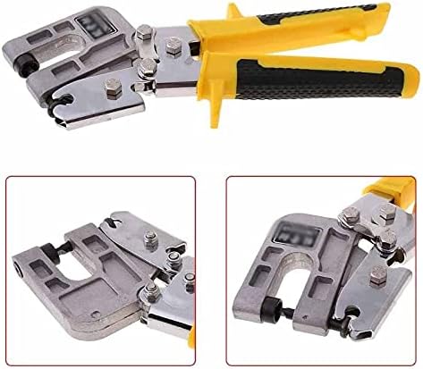 YGQZM 10 polegadas Handle Stud Crimper Plaster Drywall Tool para fixação de modelos de modelos de estilo de alpinista de metal Aplicação