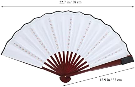 Fãs portáteis de manutenção da luz de mão dançando fã de luz LED LIGHT UP Performance Fan dobring fã de mão para festival