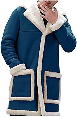 Casaco de outono para homens adssdq, manga comprida Holiday Holiday Oversize Moda