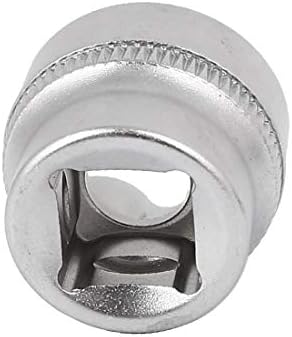 NOVO LON0167 3/8 Square Drive 18mm 6 Métrica de eficácia confiável Métrica E-Torx Socket Silver Tom