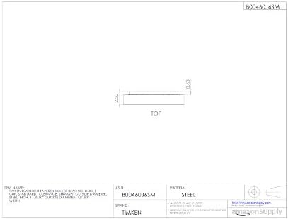 Timken cônico Roller Roller rolante Cup - HM237510