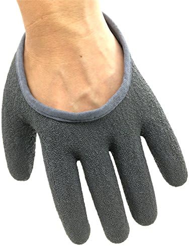 Luva de pesca com infrantações com liberação de ímãs, Fisherman Professional Catch Fish Gloves Cut & Puncture Resistente com ganchos magnéticos Luvas de caça 1pcs