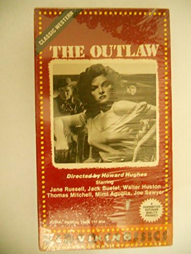 The Outlaw - Classic Western Viking Video VHS