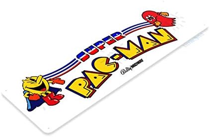 TinWorld Tin Sign C505 Super Pac-Man Arcade Sala de jogos Sala de marquee Metal Sign Decor Decor Retro Console