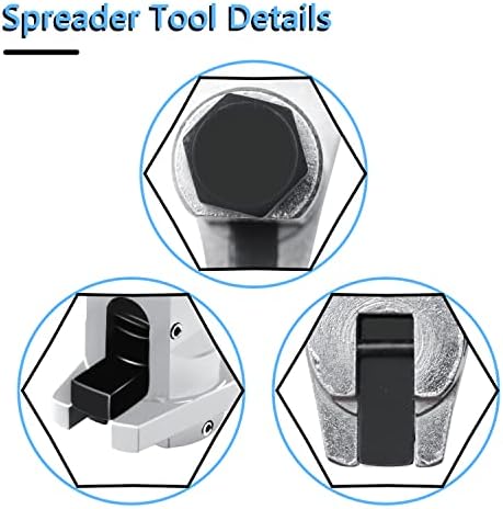 Ferramenta de espalhador de suporte HNneekyr 16 mm fora do hexágono 5.0-10,5 mm Ferramenta de suspensão compatível com Audi