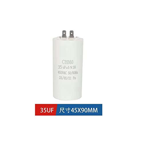 Execute o capacitor 35UF AC 450VAC 50/60Hz CBB60 em forma de cilindro Capacitor de execução para bomba de motor 、 CA e DC