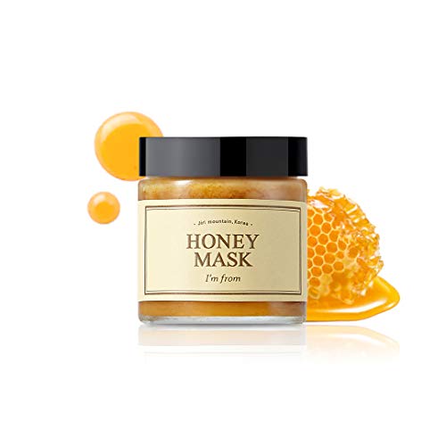 [Eu sou de] Honey Mask 4.23oz | Tipo de lavagem, mel real 38,7%, hidratação profunda, nutrição e pele clara.