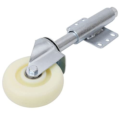 Roda de roda de porta de nylon de 4 polegadas Roda deslizante giratória giratória para serviço pesado 440lbs Capacidade de carga