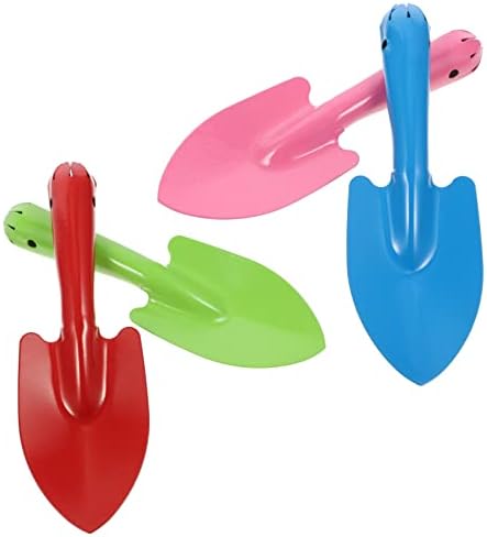 Toyvian 4pcs Siameses Small Shovel House Housed Ferramentas Crianças jogam conjuntos de ferramentas manuais