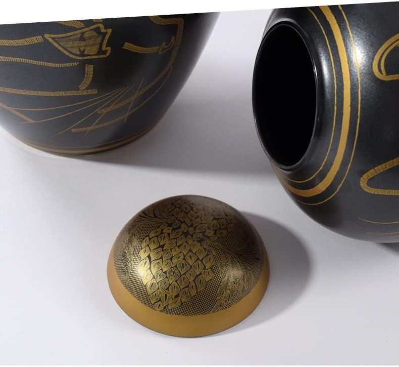 Feer Ceramic Jar Sales Office Modelo Sala Ornamentos de Bokuse Móveis Decorações Sofras (Cor: A, Tamanho