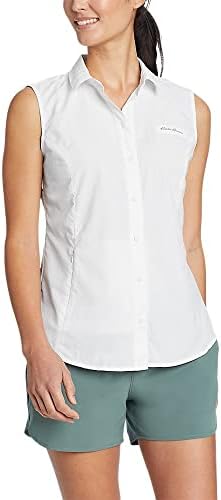 Eddie Bauer Aventureiro Feminino Pro Camisa Sem Sleenseless