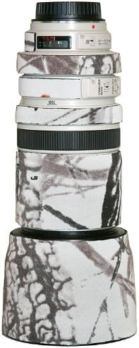 Tampa de lente lente para lente para câmera de 100-400 lentes capa de camuflagem de neoprene para lentes de proteção da lente