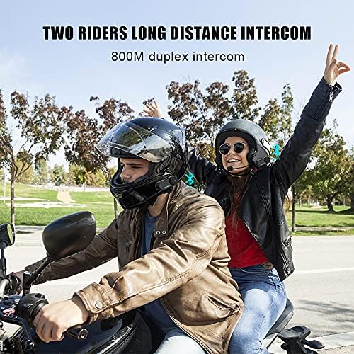 FreedConn Motociclo Capacete de Motociclo Bluetooth Headset sem fio TCOM-SC; /LCD Screen/FM Radio/800m Intercom/2 Riders Intercom/Moto