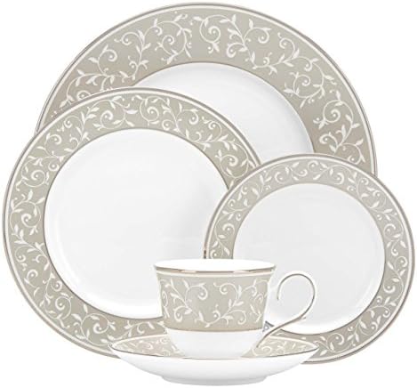 Lenox Opal Inocência Dune Serving Bowl, branco