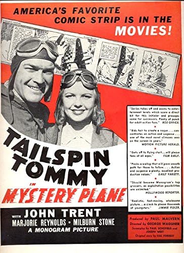 Boletim de cinema 4/22/1939-Tailspin Tommy Strip VG