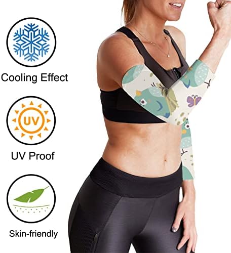 Mulheres UV Sun Protection Arm Mangas, mangas de resfriamento Escudo de capa de braço para homens andando de caminhada correndo