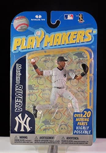 2010 McFarlane Playmakers Mariano Rivera Yankees Figura de ação de 4 polegadas