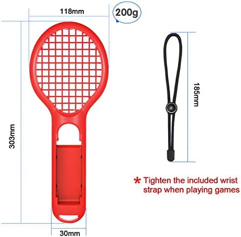 Controlador de raquete de tênis do Infurider para o jogo Nintendo Switch, controlador de jogo de manutenção Acessórios